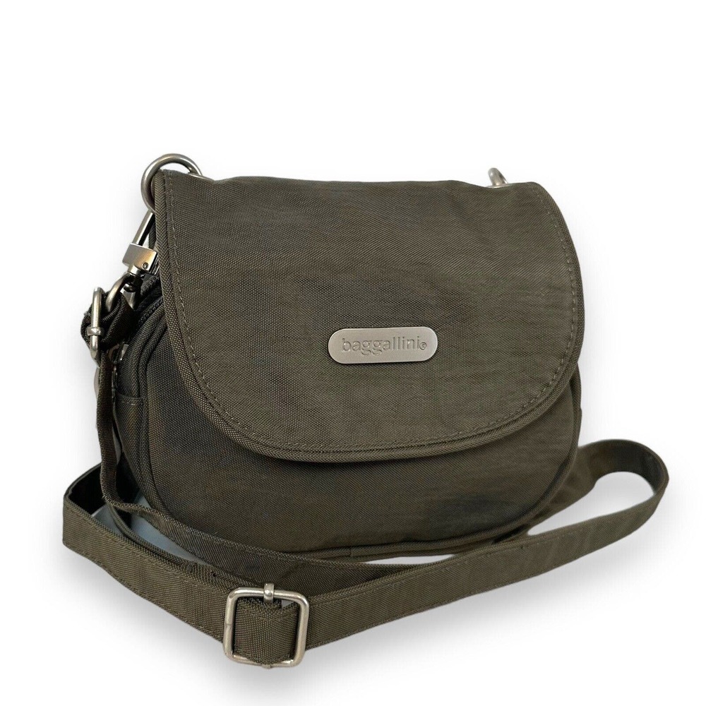 BAGGALLINI Small ON THE GO Crossbody Purse Mini Nylon Convertible Belt Bag